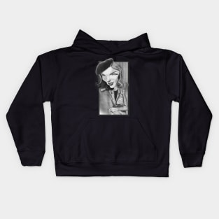 Lauren Bacall Kids Hoodie